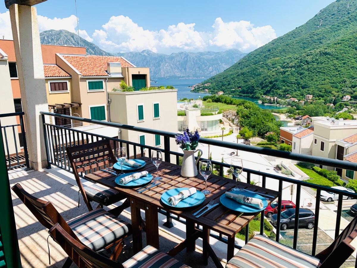 Lavender Bay Apartment C32 Donji Morinj Zewnętrze zdjęcie